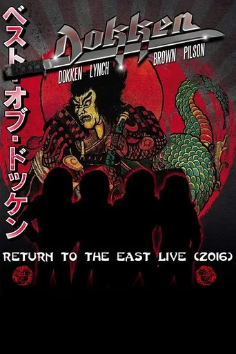 Dokken: Return to the East Live 2016 poster