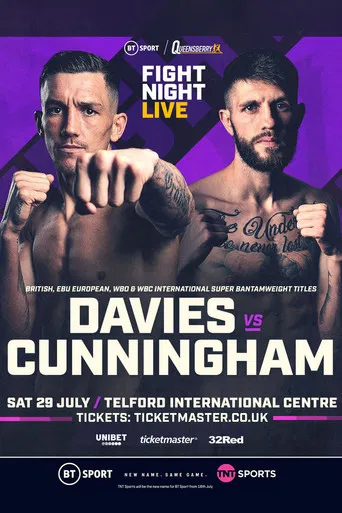Liam Davies vs. Jason Cunningham poster