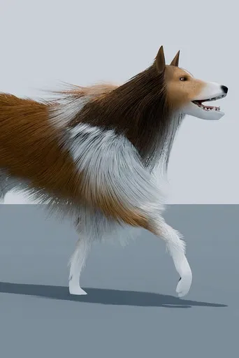 AN ANIMATED DOG READS JOHN BERGER, HARAWAY, AND KAFKA poster