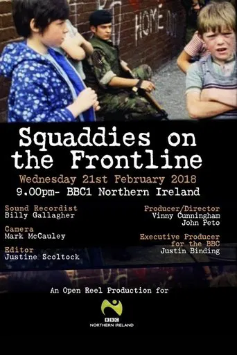Squaddies on the Frontline poster
