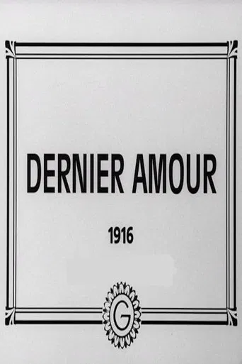 Dernier amour poster