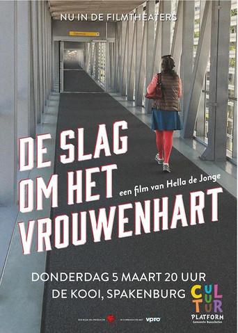 De slag om het vrouwenhart poster
