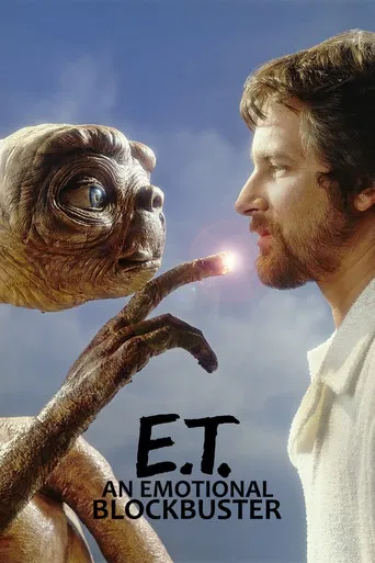 E. T., an Emotional Blockbuster poster