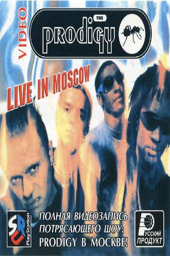 The Prodigy Live In Moscow poster