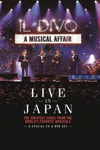 Il Divo: A Musical Affair - Live in Japan poster