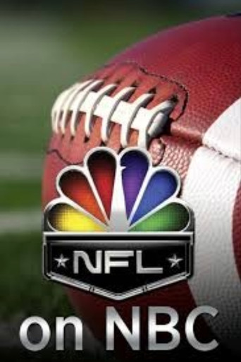 The NFL on NBC poster