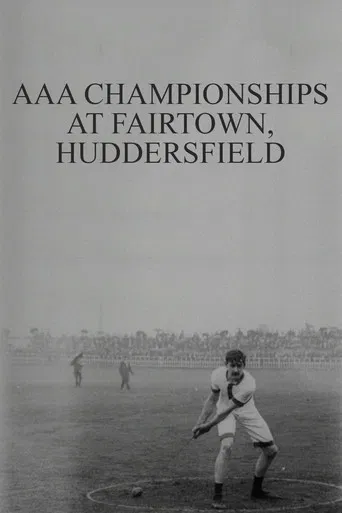 AAA Championships at Fartown, Huddersfield poster