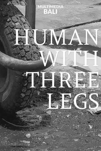 Human with three legs poster