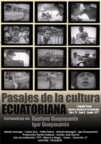Pasajes de la cultura ecuatoriana poster