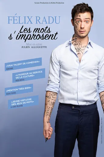 Félix Radu : Les mots s'improsent poster