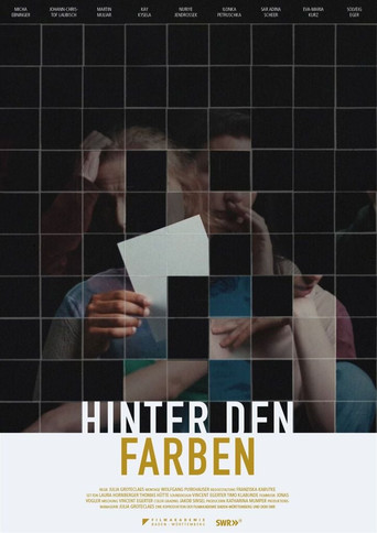 Hinter den Farben poster