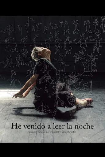 He venido a leer la noche poster