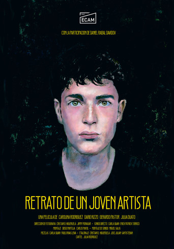 Retrato de un joven artista poster
