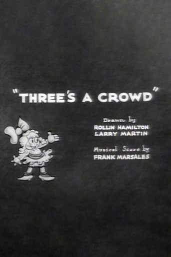 Three's a Crowd poster