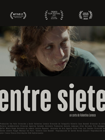 Entre siete poster