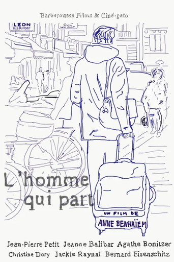 L'homme qui part poster