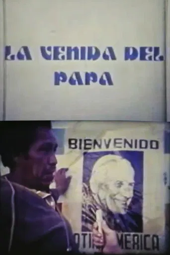 La venida del papa poster