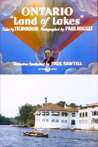 Ontario: 'Land of Lakes' poster