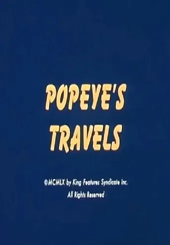 Popeye's Travels poster