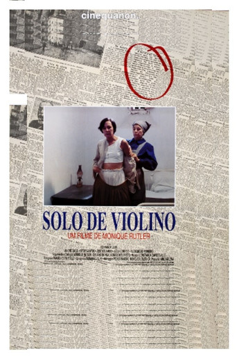 Solo de Violino poster