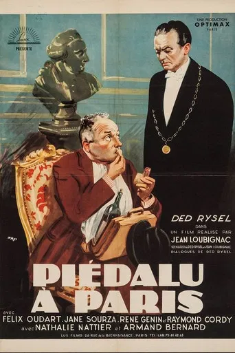 Piédalu à Paris poster