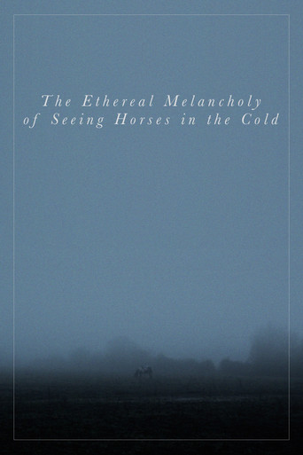 The Ethereal Melancholy of Seeing Horses in the Cold poster