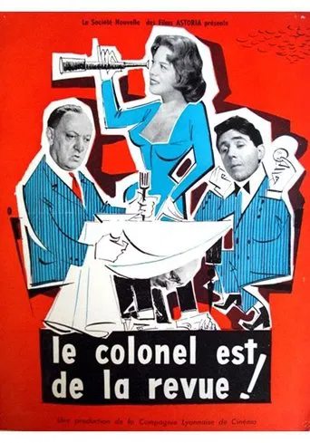 Le colonel est de la revue poster