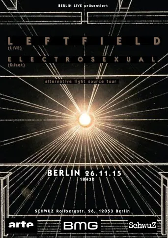 Leftfield : live in Berlin poster