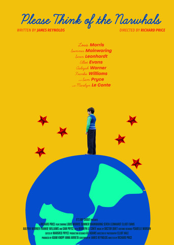 Please Think of the Narwhals poster