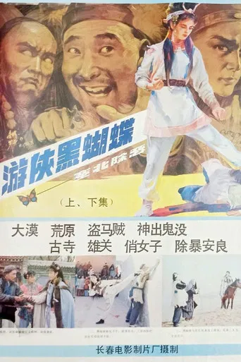 You xia hei hu die poster