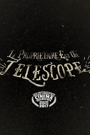 Le propriétaire est un télescope poster