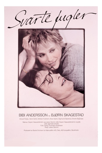 Svarta fåglar poster