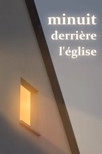 Minuit derrière l'église poster