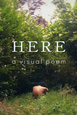 Here: A Visual Poem poster