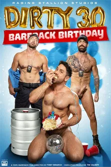 Dirty 30 Bareback Birthday poster