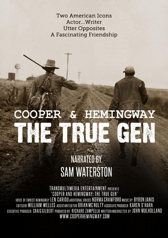 Cooper and Hemingway: The True Gen poster