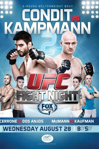 UFC Fight Night 27: Condit vs. Kampmann 2 poster
