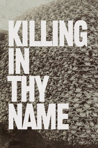 Rage Against the Machine - Killing in Thy Name poster