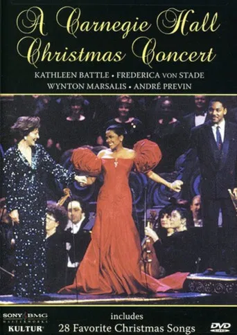 A Carnegie Hall Christmas Concert poster