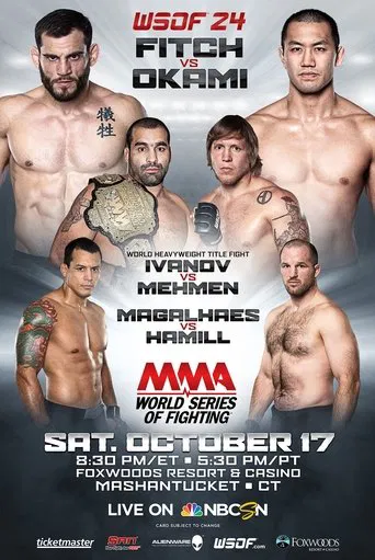 World Series of Fighting 24: Fitch vs. Okami poster
