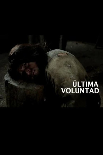 Última voluntad poster