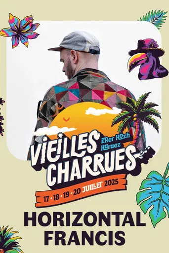 Horizontal Francis en concert aux Vieilles Charrues 2025 poster