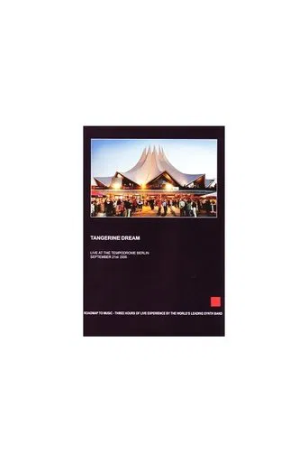 Tangerine Dream - Live at the Tempodrome Berlin poster