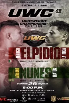 UWC 46: Nunes vs. Elpidio poster