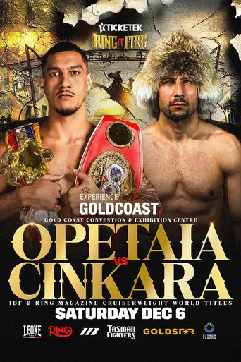 Jai Opetaia vs. Huseyin Cinkara poster