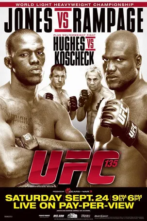 UFC 135: Jones vs. Rampage poster