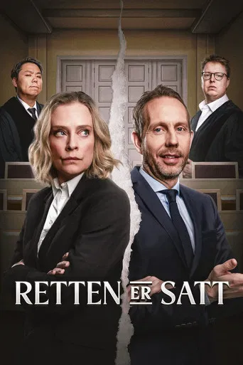Retten er satt poster