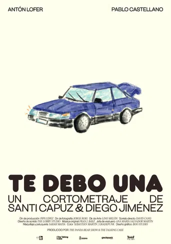 Te debo una poster