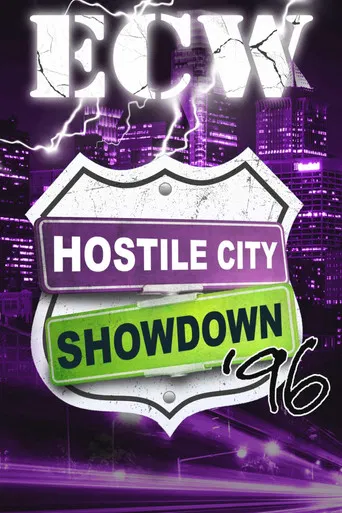 ECW Hostile City Showdown 1996 poster