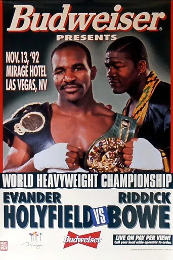 Evander Holyfield vs Riddick Bowe I poster